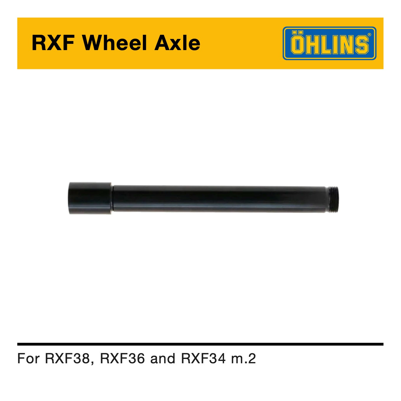 Öhlins RXF38/36 & 34 m.2 Wheel Axle